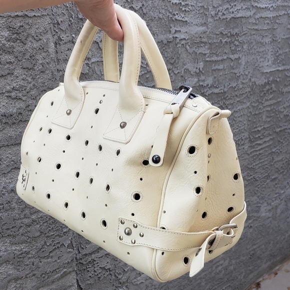 Marc Jacobs Pale Yellow Leather‎ Bridgette Satchel Bag - Picture 7 of 14